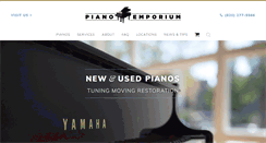 Desktop Screenshot of pianoemporium.com