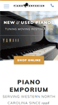 Mobile Screenshot of pianoemporium.com